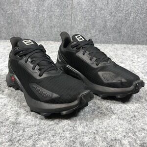 Salomon Alphacross GTX Womens 7.5 Black Waterproof GORE-TEX Trail Shoes